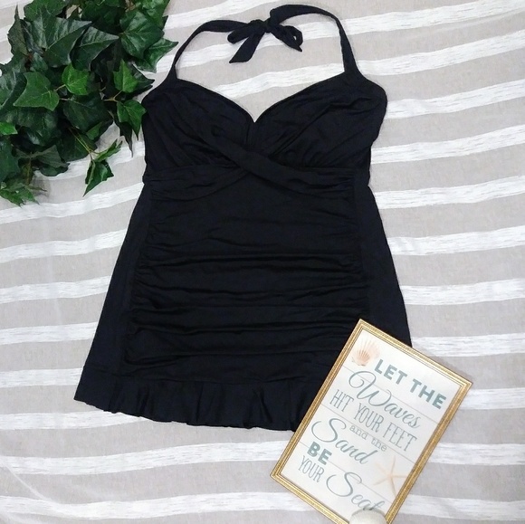 liz claiborne swim dress